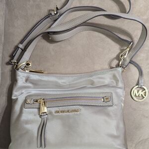 Michael Kors Gold/Beige Crossbody Bag